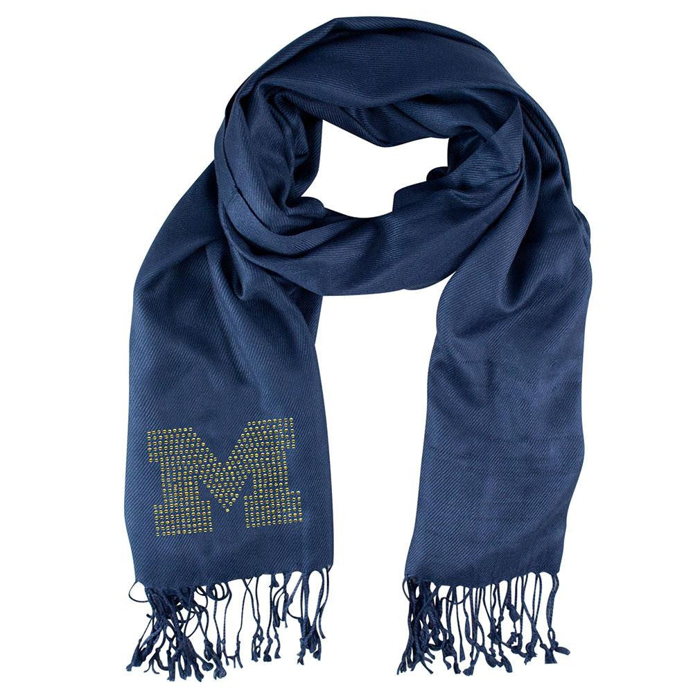 Michigan Wolverines NCAA Pashi Fan Scarf (Navy)