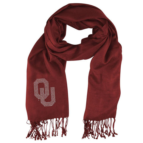 Oklahoma Sooners NCAA Pashi Fan Scarf (Dark Red)