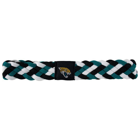 Jacksonville Jaguars NFL Braided Head Band 6 Braid