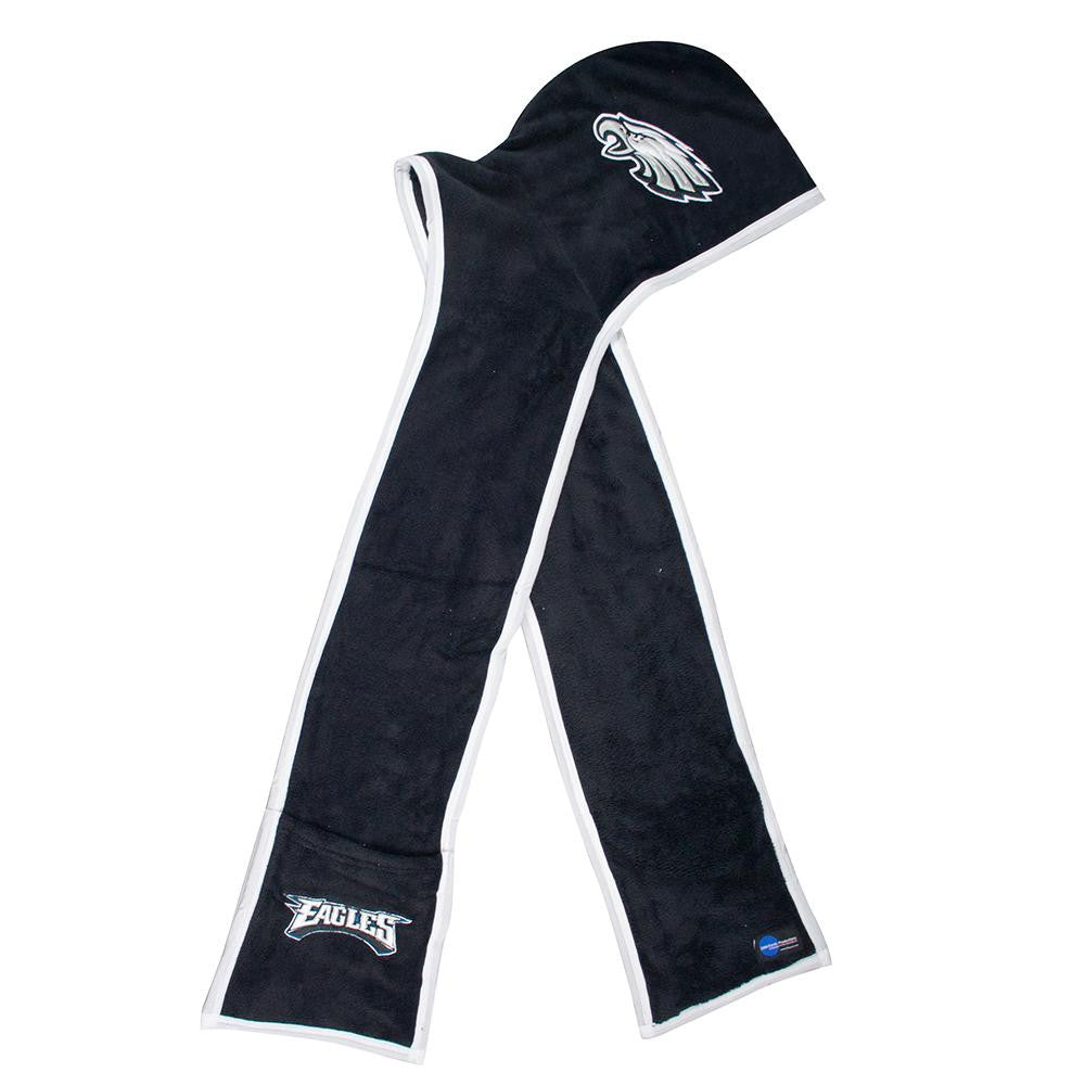 Philadelphia Eagles NFL Ultra Fleece Hoodie Scarf