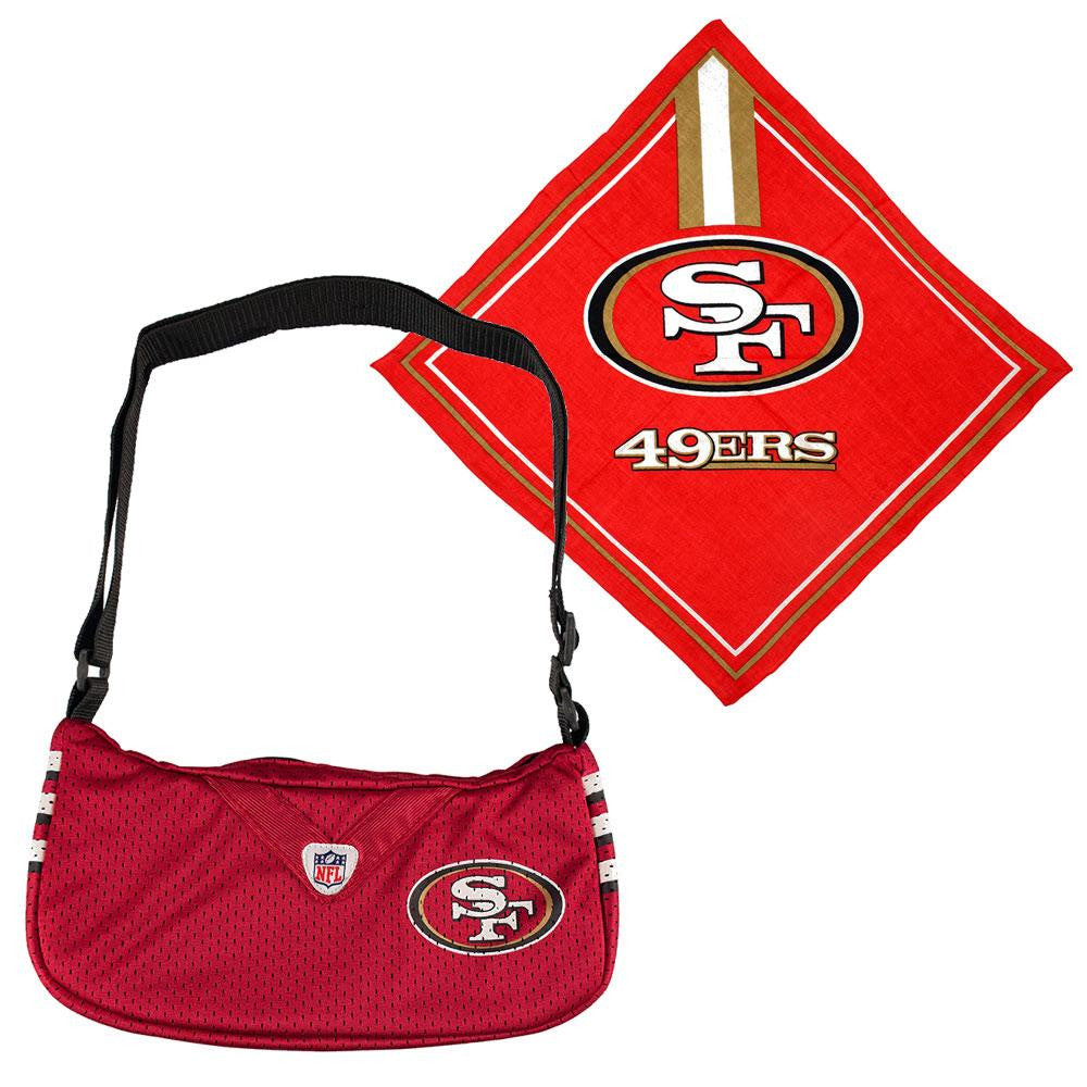 San Francisco 49ers NFL Fandana and Jersey Purse Set