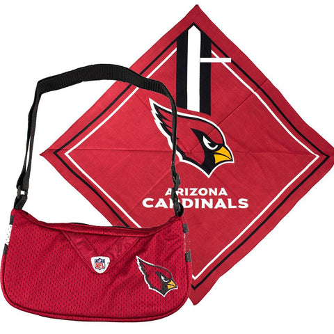 Arizona Cardinals NFL Fandana and Jersey Purse Set