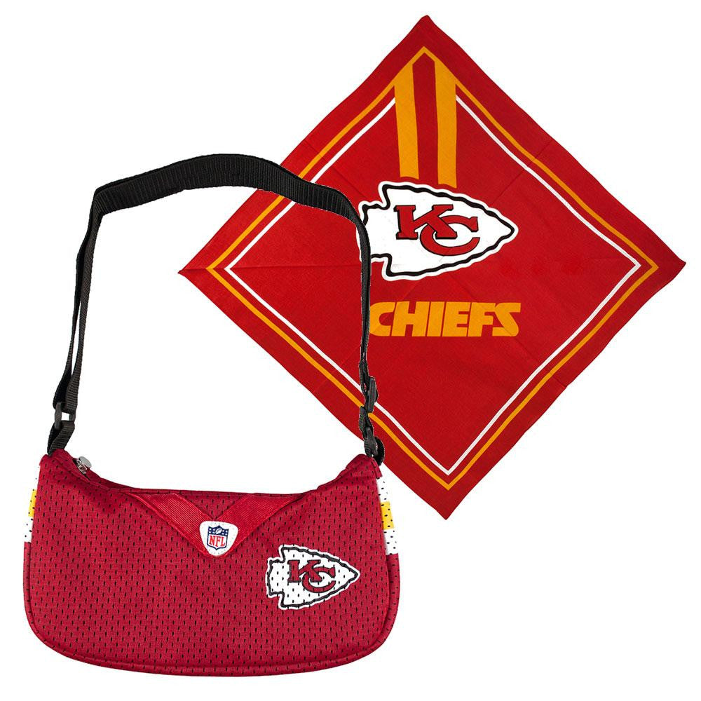 Kansas City Chiefs NFL Fandana and Jersey Purse Set