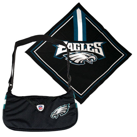 Philadelphia Eagles NFL Fandana and Jersey Purse Set