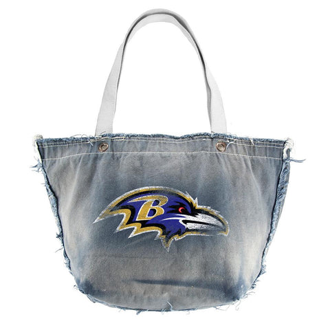 Baltimore Ravens NFL Vintage Denim Tote