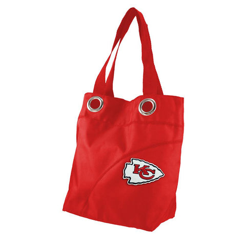 Kansas City Chiefs NFL Color Sheen Tote (Light Red)