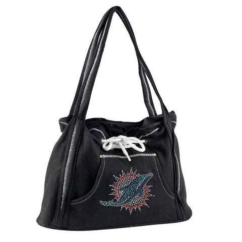 Miami Dolphins NFL Sport Noir Hoodie Purse