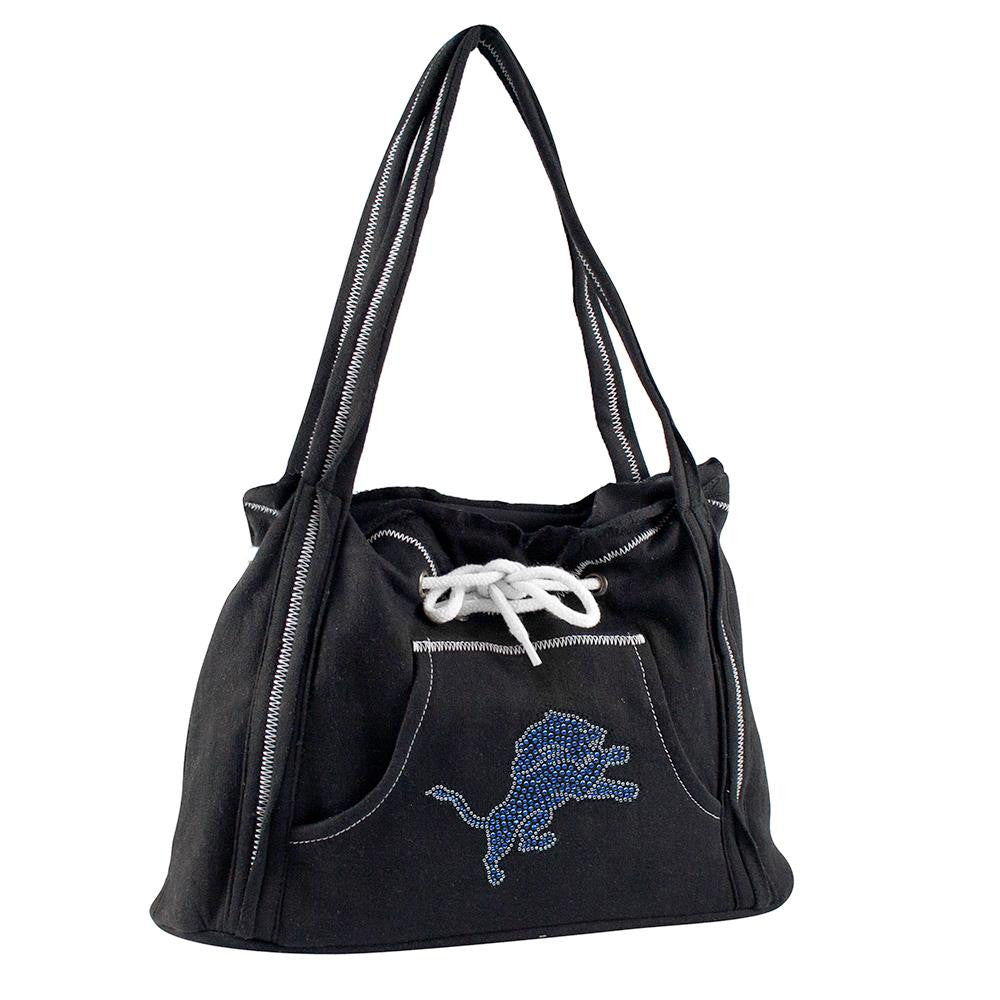 Detroit Lions NFL Sport Noir Hoodie Purse