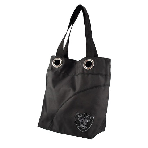 Oakland Raiders NFL Sport Noir Sheen Tote