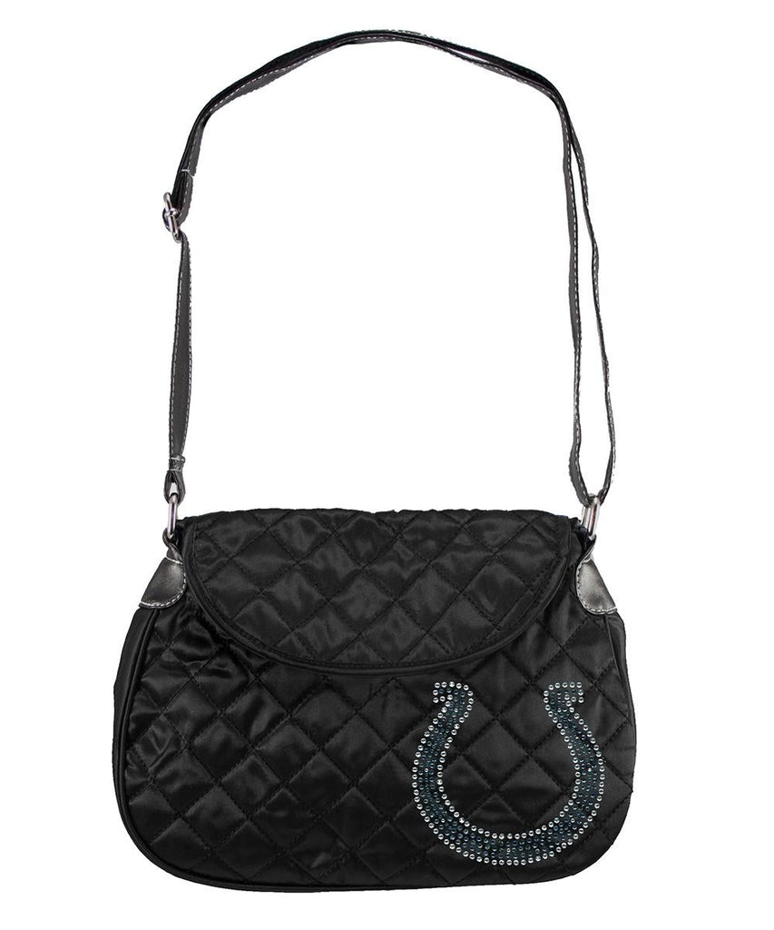 Indianapolis Colts NFL Sport Noir Quilted Saddlebag