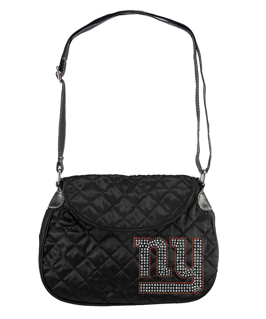 New York Giants NFL Sport Noir Quilted Saddlebag