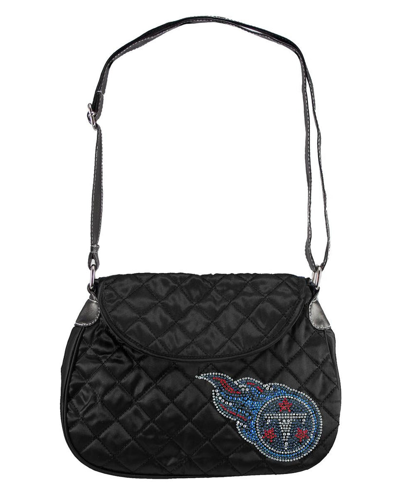 Tennessee Titans NFL Sport Noir Quilted Saddlebag