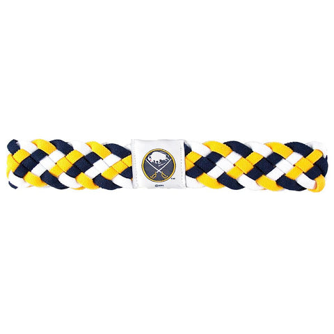 Buffalo Sabres NHL Braided Head Band 6 Braid