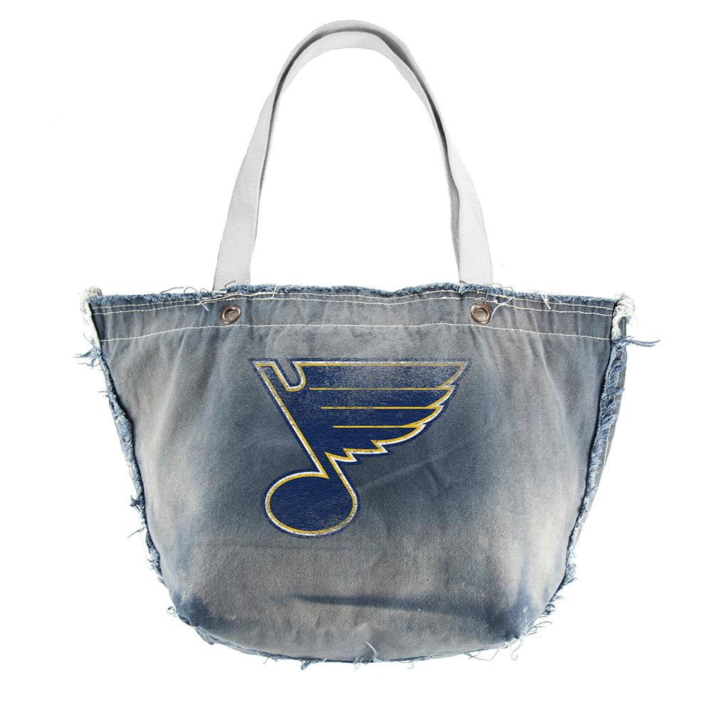 St. Louis Blues NHL Vintage Denim Tote