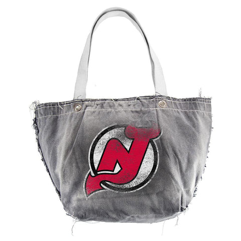 New Jersey Devils NHL Vintage Denim Tote