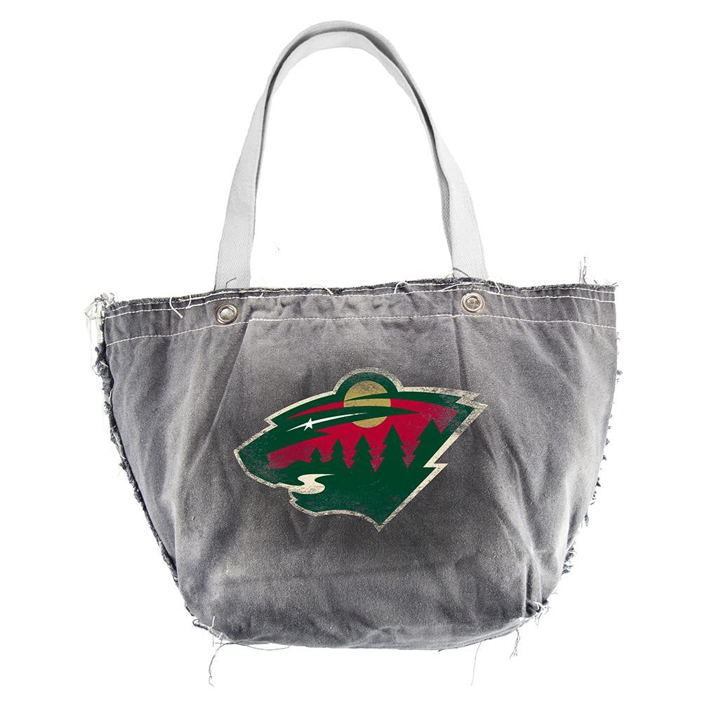 Minnesota Wild NHL Vintage Denim Tote