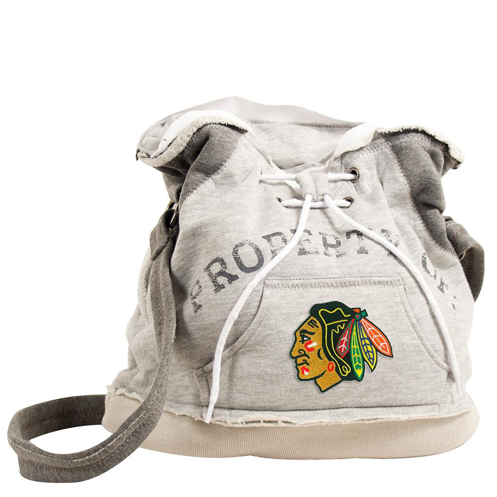 Chicago Blackhawks NHL Property Of Hoodie Duffel