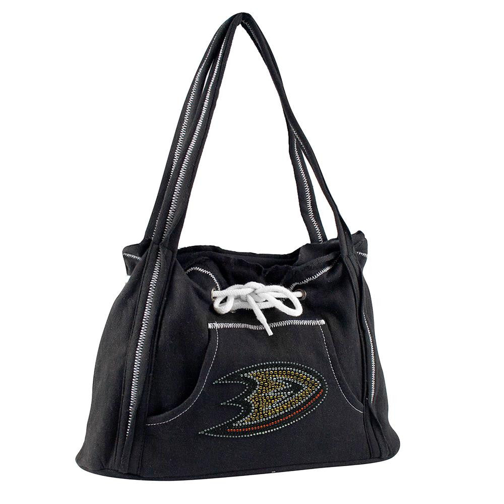 Anaheim Ducks NHL Sport Noir Hoodie Purse