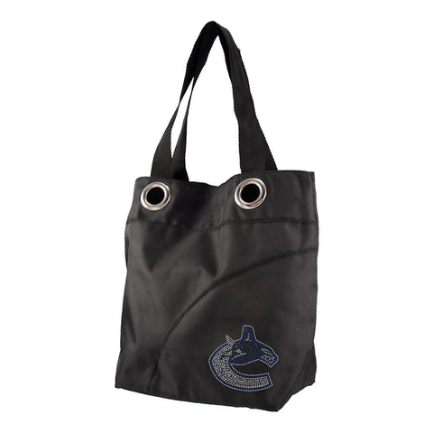 Vancouver Canucks NHL Sport Noir Sheen Tote