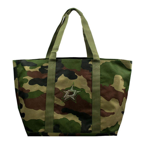 Dallas Stars NHL Camo Tote