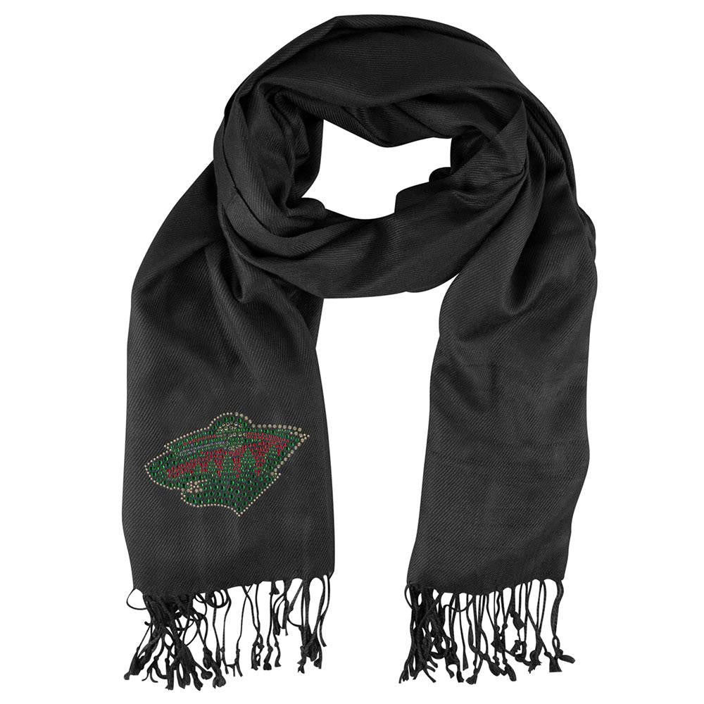 Minnesota Wild NHL Black Pashi Fan Scarf