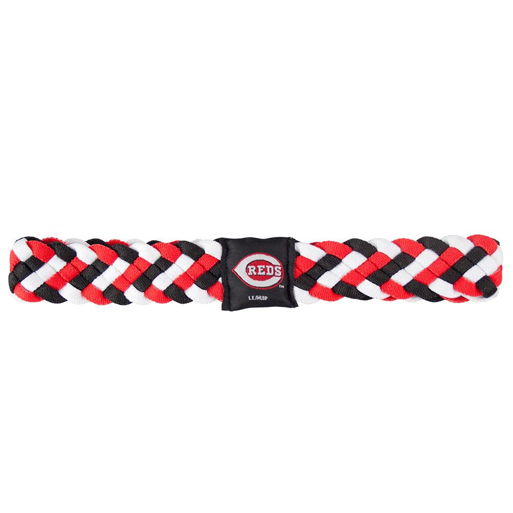 Cincinnati Reds MLB Braided Head Band 6 Braid