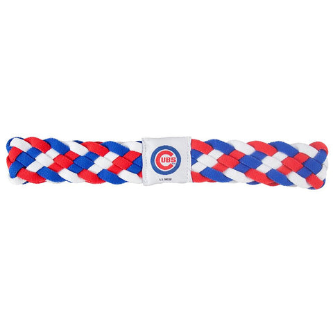 Chicago Cubs MLB Braided Head Band 6 Braid