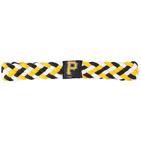 Pittsburgh Pirates MLB Braided Head Band 6 Braid