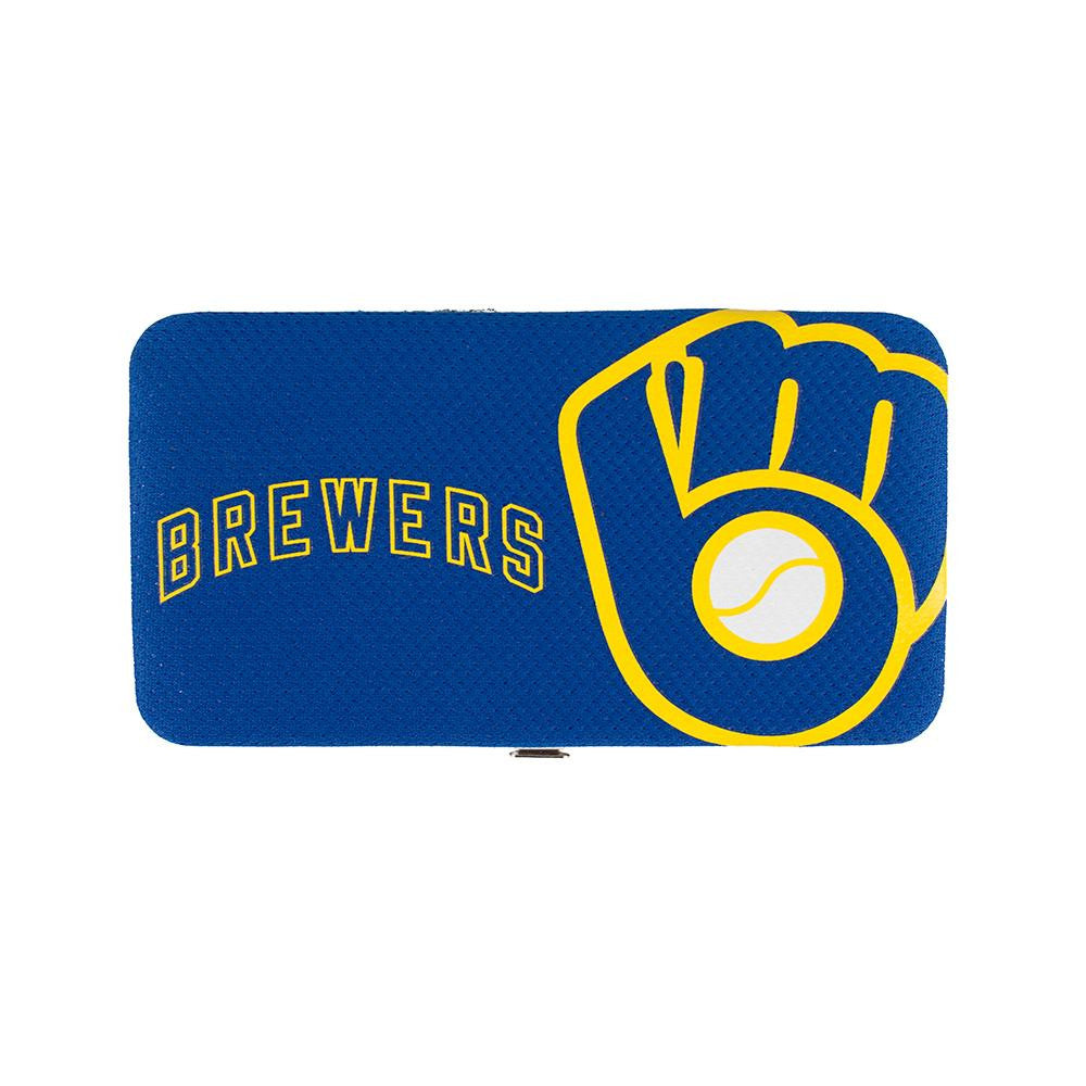 Milwaukee Brewers MLB Shell Mesh Wallet