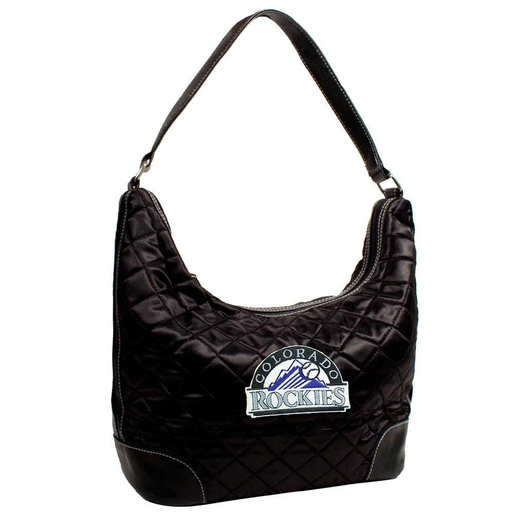 Colorado Rockies MLB Quilted Hobo (Black)