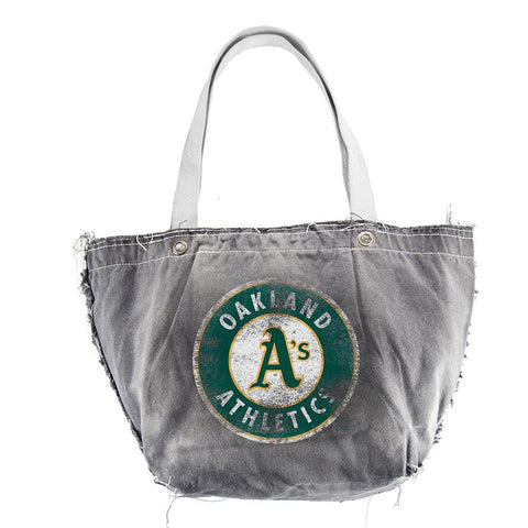 Oakland Athletics MLB Vintage Denim Tote