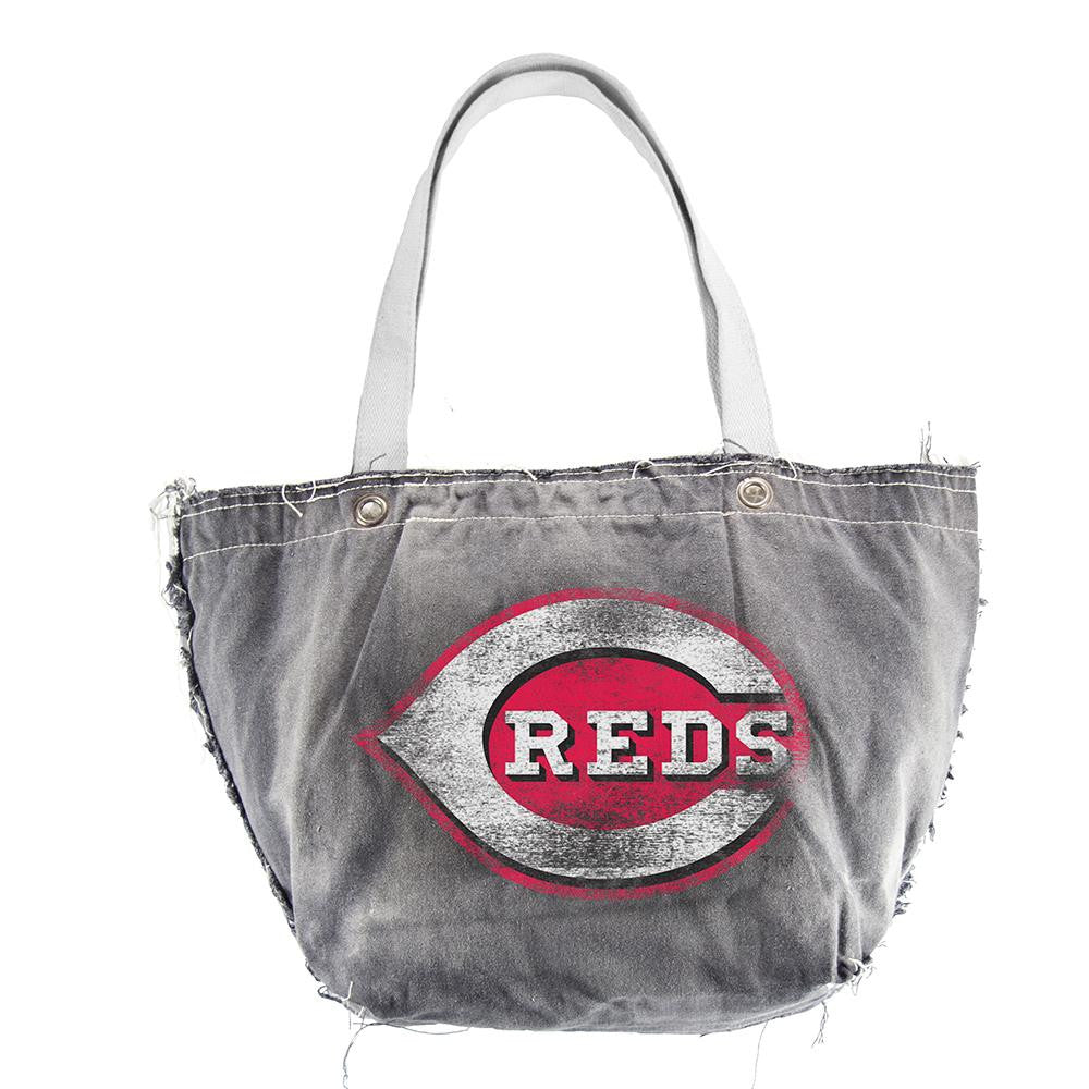 Cincinnati Reds MLB Vintage Denim Tote