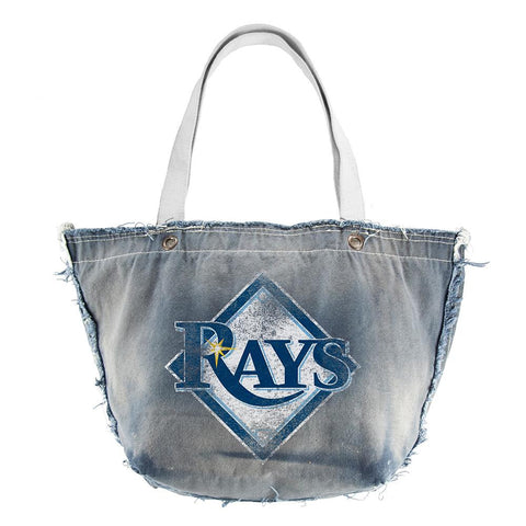 Tampa Bay Rays MLB Vintage Denim Tote