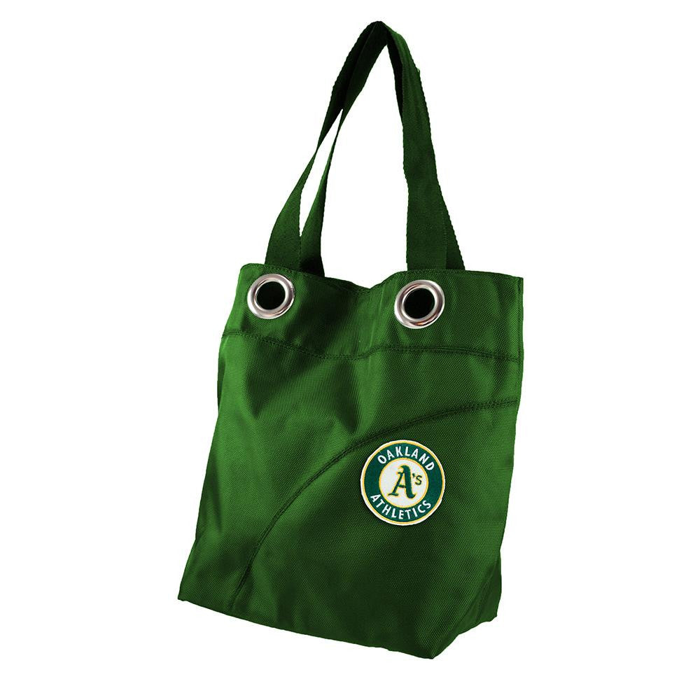 Oakland Athletics MLB Color Sheen Tote (Green)