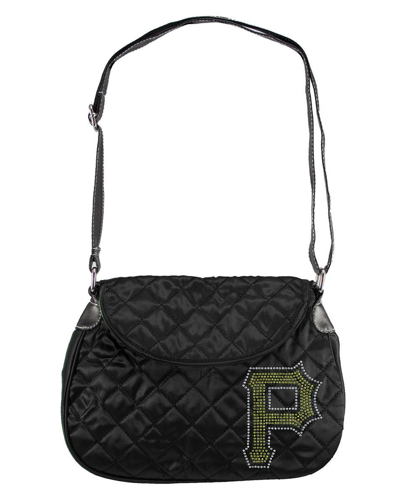 Pittsburgh Pirates MLB Sport Noir Quilted Saddlebag