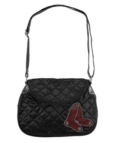 Boston Red Sox MLB Sport Noir Quilted Saddlebag