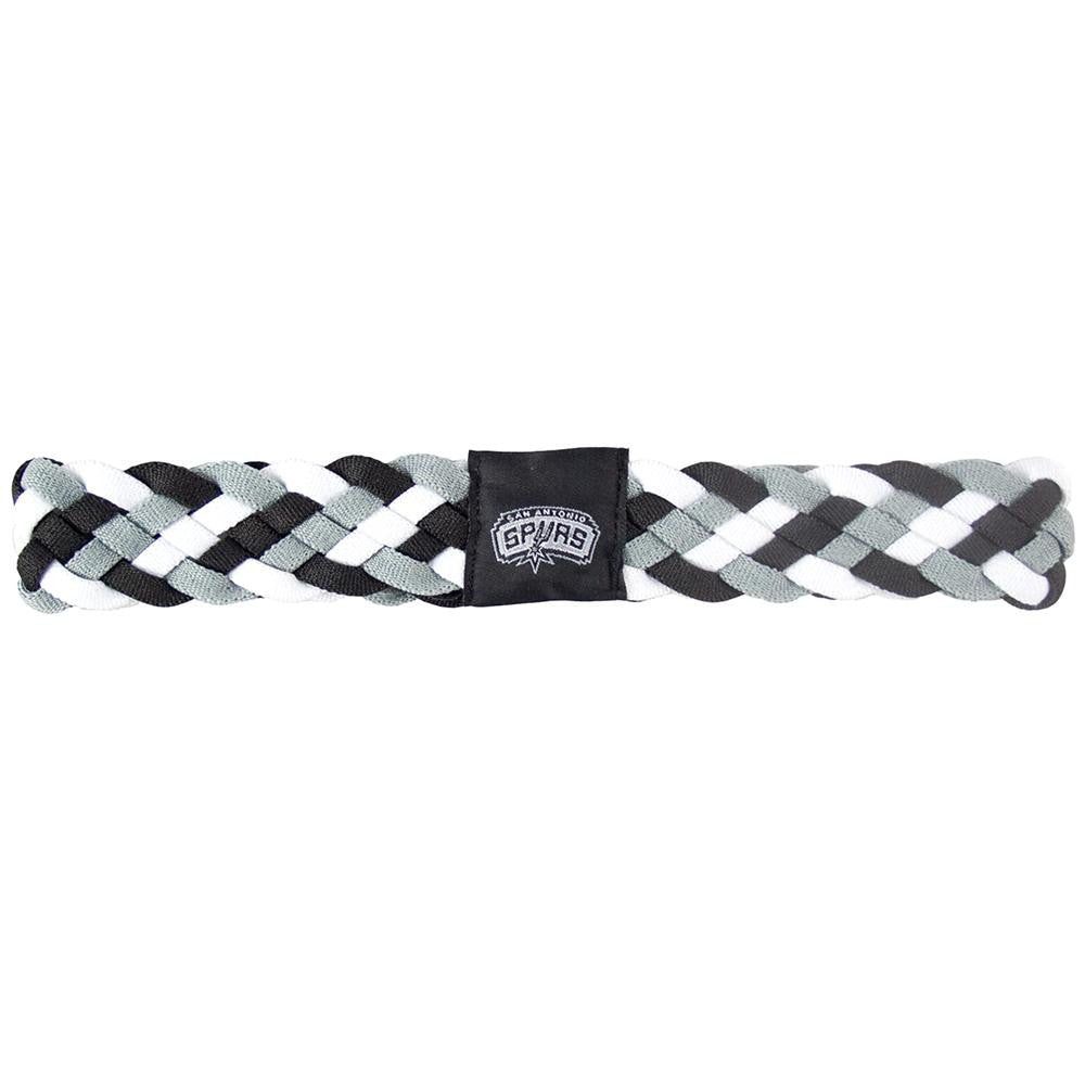 San Antonio Spurs NBA Braided Head Band 6 Braid