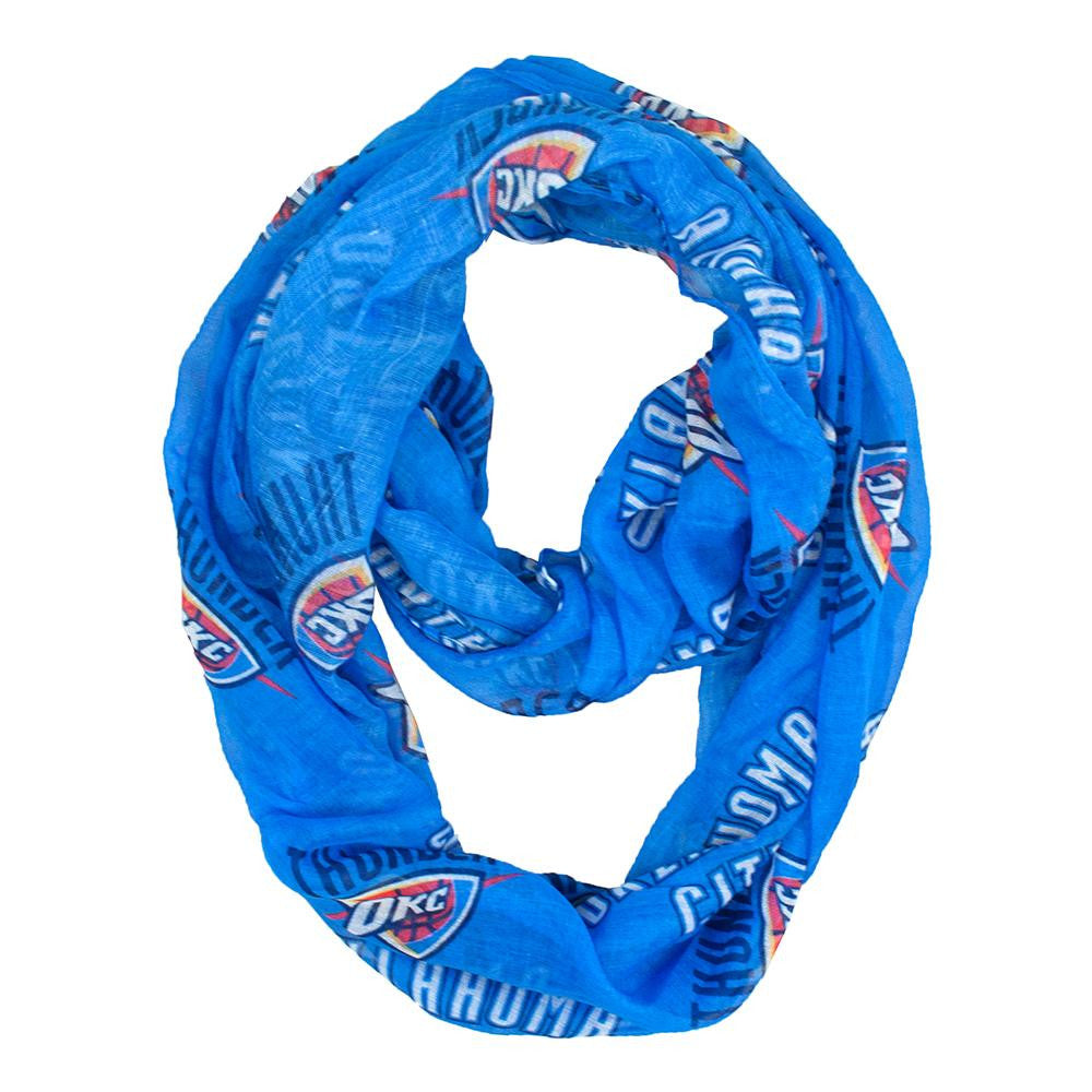 Oklahoma City Thunder NBA Sheer Infinity Scarf