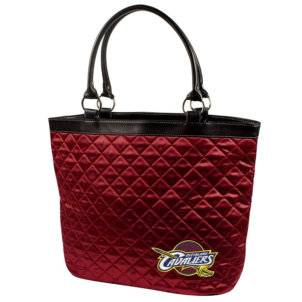 Cleveland Cavaliers NBA Quilted Tote (Dark Red)