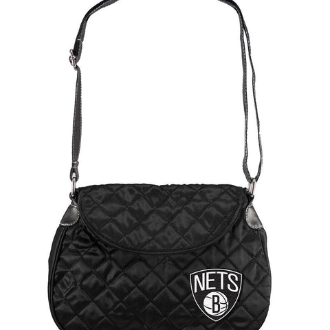 Brooklyn Nets NBA Quilted Saddlebag