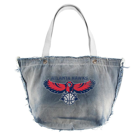 Atlanta Hawks NBA Vintage Denim Tote