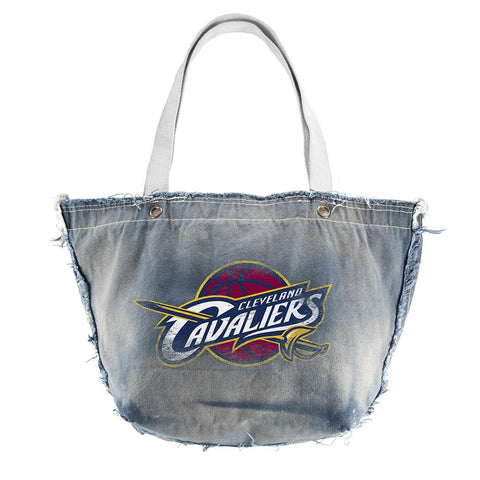 Cleveland Cavaliers NBA Vintage Denim Tote