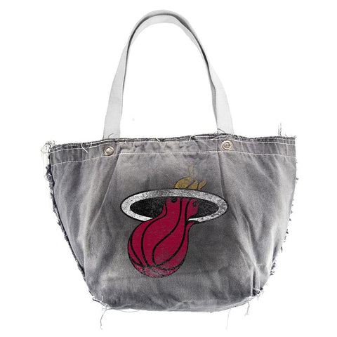 Miami Heat NBA Vintage Denim Tote