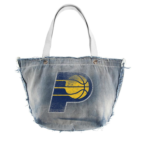 Indiana Pacers NBA Vintage Denim Tote