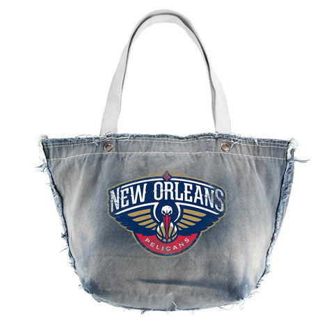 New Orleans Pelicans NBA Vintage Denim Tote