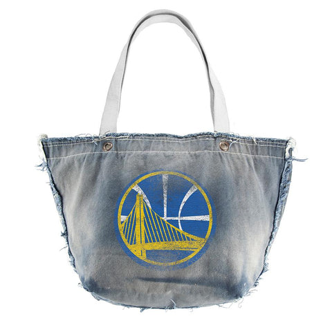 Golden State Warriors NBA Vintage Denim Tote