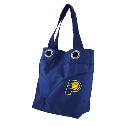 Indiana Pacers NBA Color Sheen Tote (Navy)