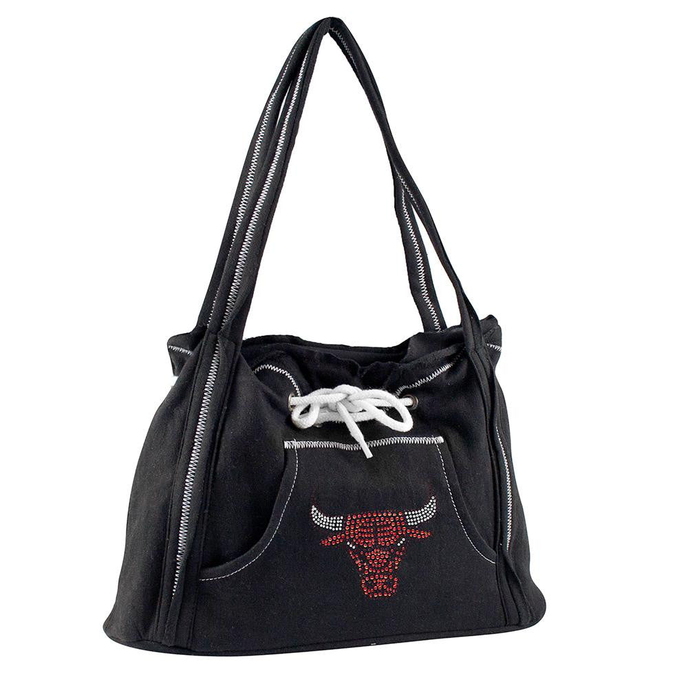 Chicago Bulls NBA Sport Noir Hoodie Purse