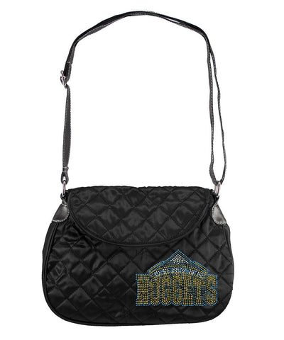 Denver Nuggets NBA Sport Noir Quilted Saddlebag