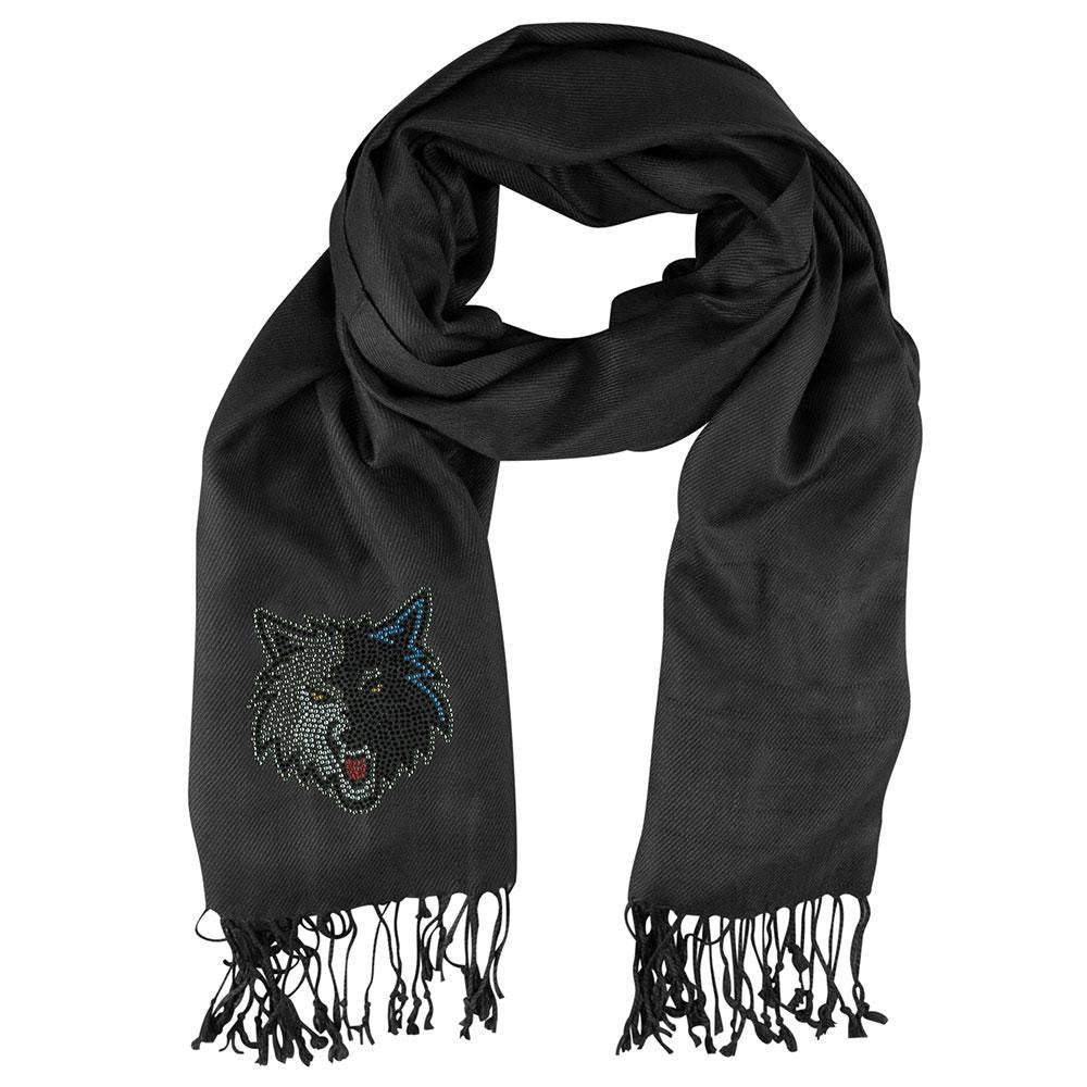 Minnesota Timberwolves NBA Black Pashi Fan Scarf